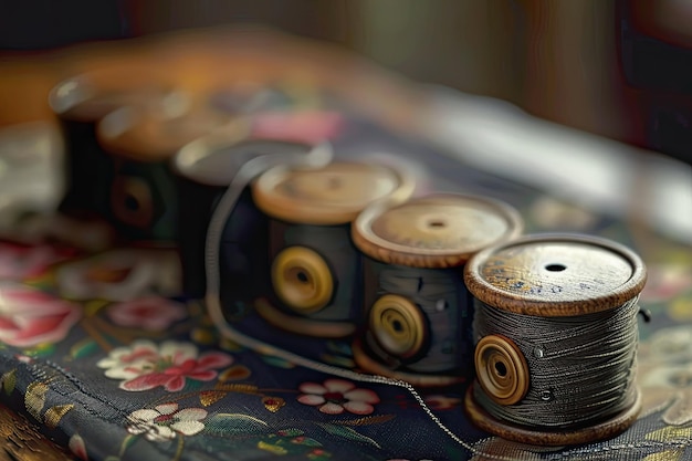 materiały i nici do haftu